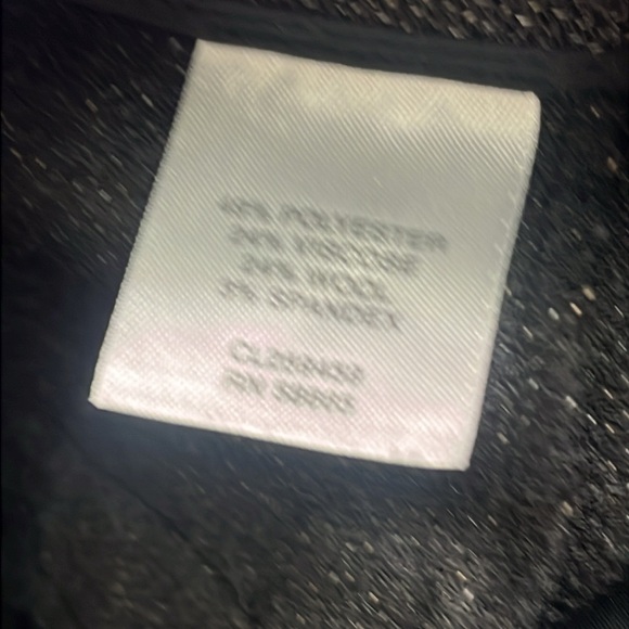 Classiques entier wool blend black with white flecks trouser pants size 6 - Picture 9 of 9